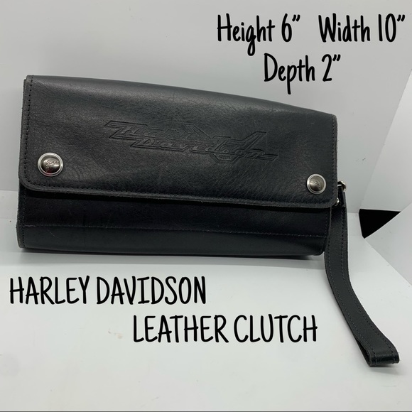 Harley Davidson clutch, wristlet, wallet…….. - Picture 1 of 6